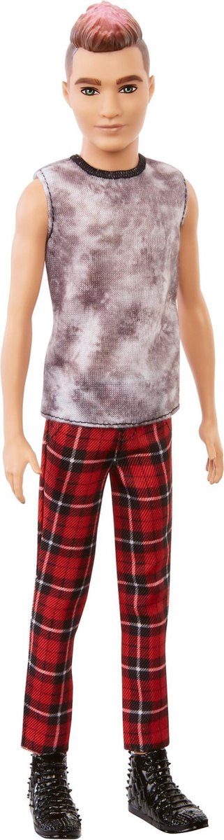 Barbie Ken Fashionista Pop - geruitje broek & shirtje