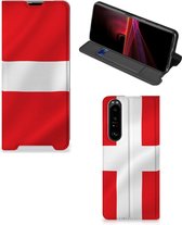 Coque Sony Xperia 1 III Book Case Drapeau Danois
