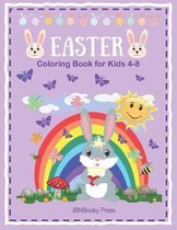 Easter Coloring Book for Kids 4-8