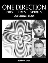 One Direction Dots Lines Spirals Coloring Book