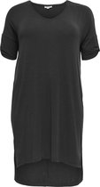 ONLY CARMAKOMA CARLAMOUR 3/4 V NECK KNEE DRESS Dames Jurk - Maat XL-54