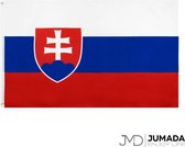 Jumada's Slowaakse Vlag - Flag of Slovakia - Vlag Slowakije - Vlaggen - Polyester - 150 x 90 cm