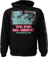 Bring Me The Horizon PHSH The End Has Arrived Arm Print Hoodie Sweater Trui Zwart - Officiële Merchandise