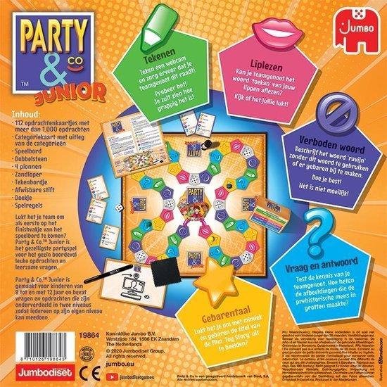 Thumbnail van een extra afbeelding van het spel Jumbo Gezelschapsspel Party & Co Junior (nl)