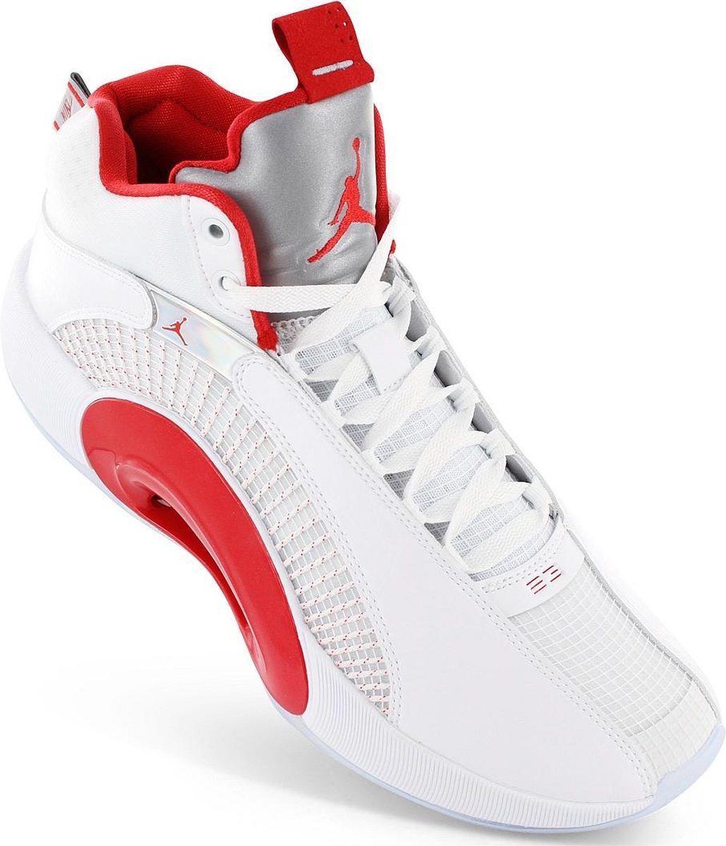 Air Jordan 35 XXXV - Heren Basketbalschoenen Sport Schoenen Sneakers  Wit-Rood | bol.com