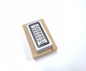 RFID kaartlezer-deuropener-keypad-toegang-binnen & buiten -met verlichting,deurbel knop