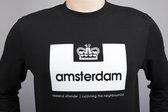 Weekend Offender - Sweater - City series - Amsterdam- Zwart - Maat S