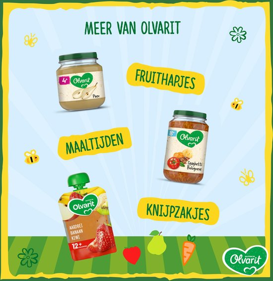 Olvarit Babymaaltijd 12+ Maanden - Broccoli Kalkoen Aardappel - 6 x 250g van Olvarit — afbeelding 4