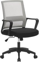 Segenn's Luxe Ergonomische Bureaustoel - Mesh - Verstelbaar - Bureaustoelen - met gaasafdekking - grijs