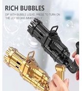 Bellenblaasmachine -Gatlin Electric Bubble Gun-Zwart- Bellenblaas pistool - Bellenblaas - Bellenblaasmachine voor kinderen - bellenblazer - elektrische bellenblaas