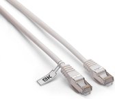 Bestekabels.nl Ethernet Kabel CAT6 – WIT – UTP – 1000 Mbit/s en 550mhz – 15 meter – Lengte van 0.5 tot 7.5 Meter