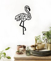 Wood Wonders - Muurdecoratie - Flamingo - Cadeau