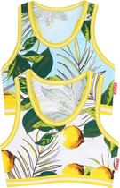 Claesen's Crop Top  Lemon 2-pack 128-134