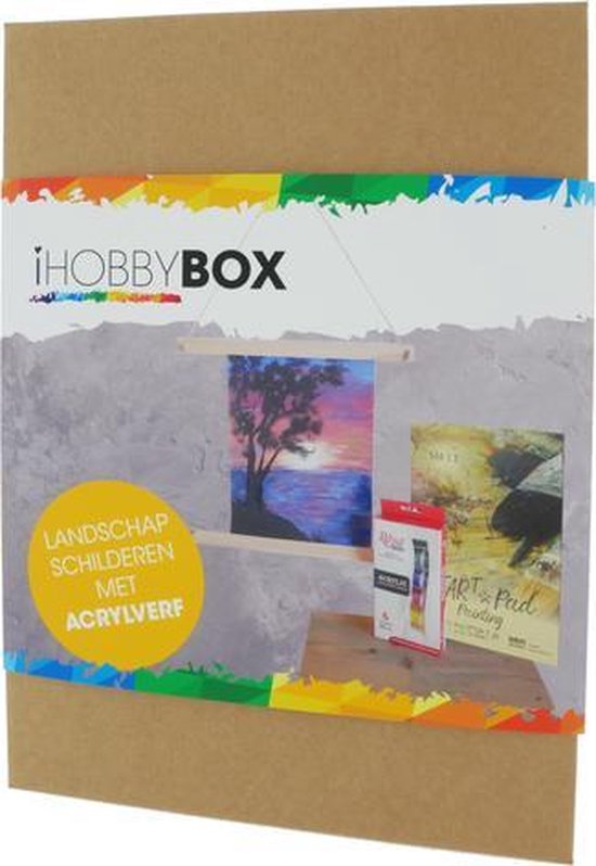iHobby Box Landschap Schilderen met Acrylverf | bol.com