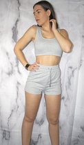 Catwalq - two piece set Ava grijs - L