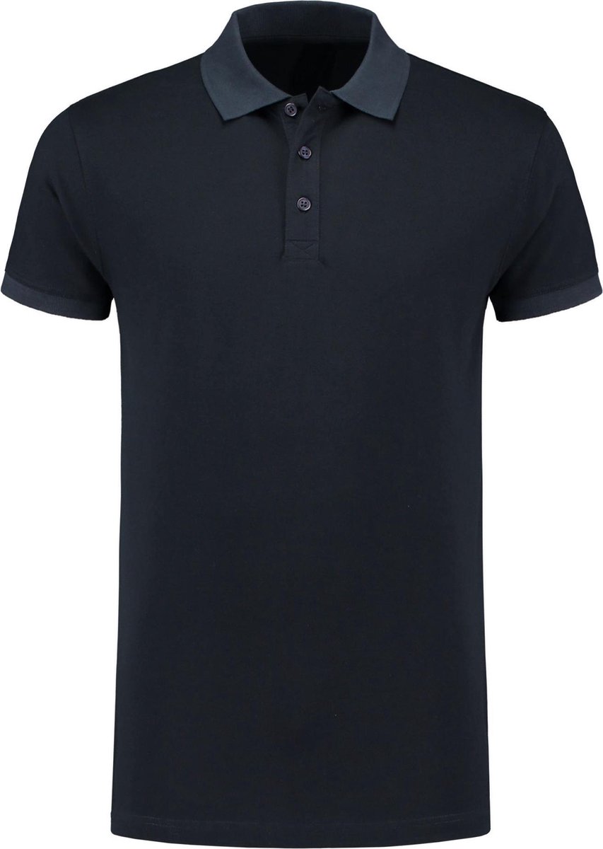 Lemons & Soda Polo Basic Cot/Elast SS voor hem