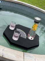 Drijvende tafel voor zwembad, jacuzzi of hottub - Drijfbord - Drijftafel - Drijvend bord