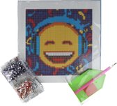 Emoji Diamond Paintingset Koptelefoon