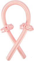 Haarkruller Roze 1 Stuk | Heatless Curling Ribbon | Satijn/Rubber | Fashion Favorite