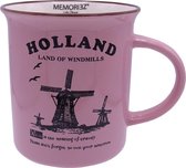 Memoriez Mok Holland Roze - Set van 2