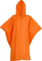 Poncho de pluie léger F1 |  taille large  | couleur orange
