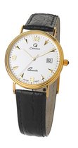 Orphelia  MON-7081/1 Horloge - Leer - Zwart - Ø 34 mm