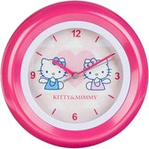 Hello Kitty - Klok - Kunststof - 290 mm - Roze