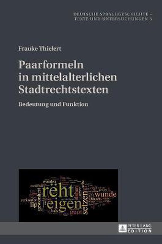 Paarformeln in mittelalterlichen Stadtrechtstexten - cover