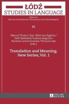 Translation and Meaning. New Series, Vol. 1
