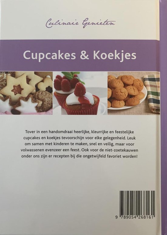 Culinair genieten Cupcakes & koekjes geb