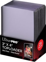 Ultra Pro BLACK Toploaders - 4 Dozen - 25 stuks per doos