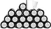 Telano® 20 stuks Zebra Compatible Labels Wit 102 x 150mm | 300 Labels per rol | Verzendetiketten DPD - DHL - PostNL - GLS | Kern 25mm