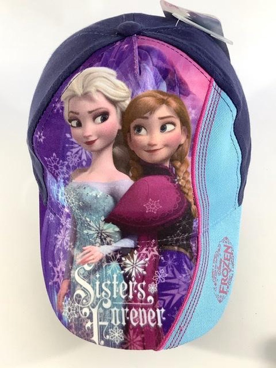 Disney Frozen cap - donkerblauw - maat 52 cm (3-5 jaar)