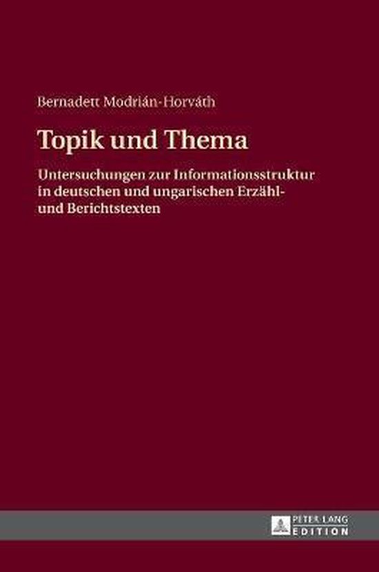 Topik und Thema - cover