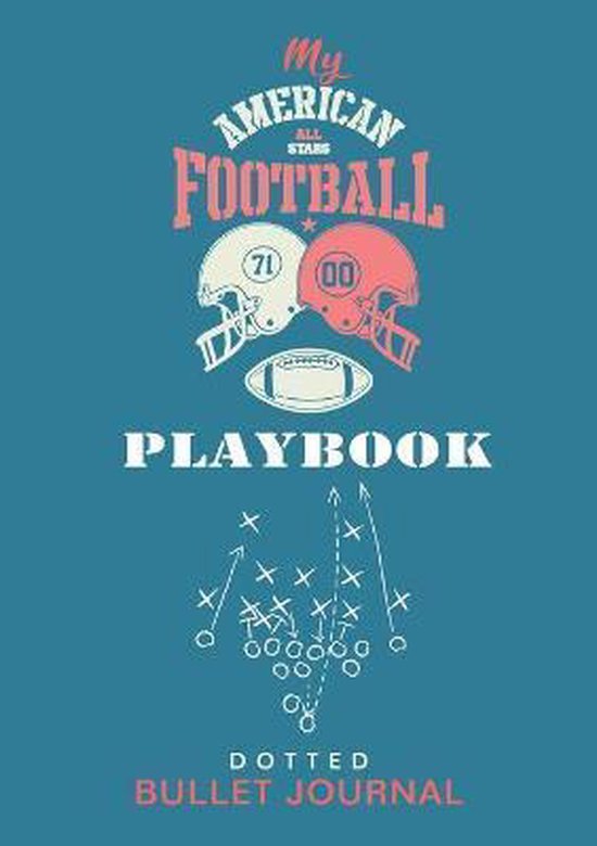 My American Football Playbook - Dotted Bullet Journal - cover