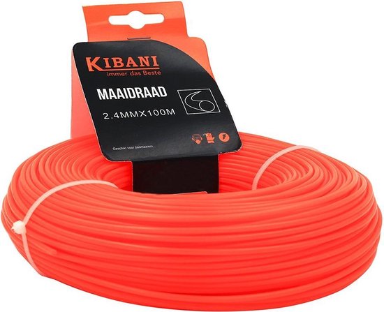 Kibani Kantenmaaier 4-in-1 – Bosmaaier Benzine - 52 cc / 1.9 pk 2-takt Motor – Incl. Onkruidborstel ,Maaidraad, Zaagblad 40-tands en Veiligheidsset