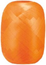 Wefiesta - Cadeaulint - 20 M x 5 MM - Polyester - Oranje