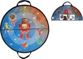 Scratch Disker Spel Junior 60 Cm Blauw/rood 4-delig