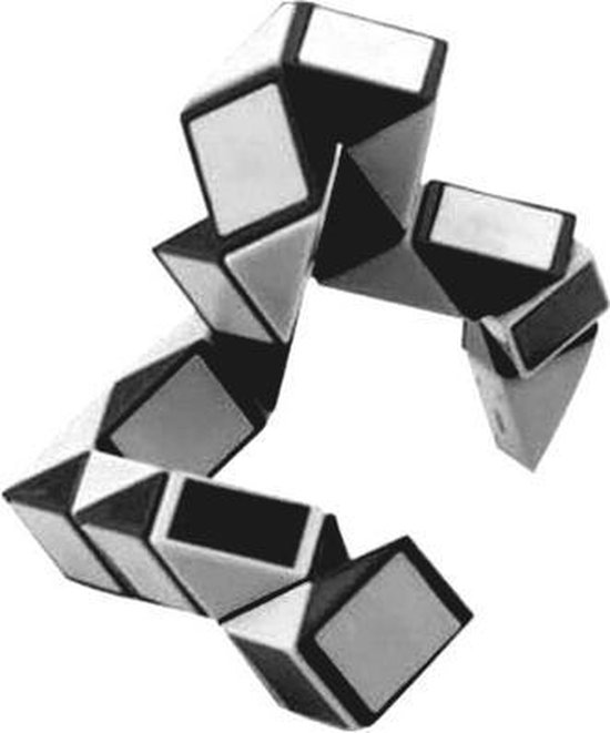 Afbeelding van het spel Johntoy Puzzel Magische Slang Hart Zwart/wit