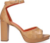 Notre-V 07b-101 Sandalen - Dames - Camel - Maat 40