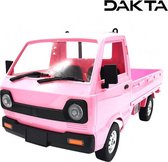 Dakta® Speelgoed RC Auto | Op Afstand Bestuurbaar | Elektrisch | Cargo Drift Truck | Roze