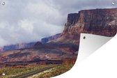 Muurdecoratie Woestijnlandschap Amerika - 180x120 cm - Tuinposter - Tuindoek - Buitenposter