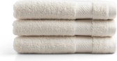 iBella Living Hotelkwaliteit Handdoek – Cream - 3 stuks – 50x100 cm