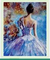 Schilderen op nummer Ballerina 40x50