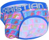 Andrew Christian - Unicorn Pop Brief - Maat S - Heren Ondergoed - Mannen Slip