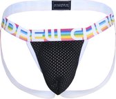 Andrew Christian - Pride Mesh Jock - Maat M - Zwart - Jockstrap - Heren ondergoed
