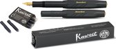 Kaweco Vulpen Sport Classic CHESS BLACK (EXTRA FINE) met extra doosje vullingen