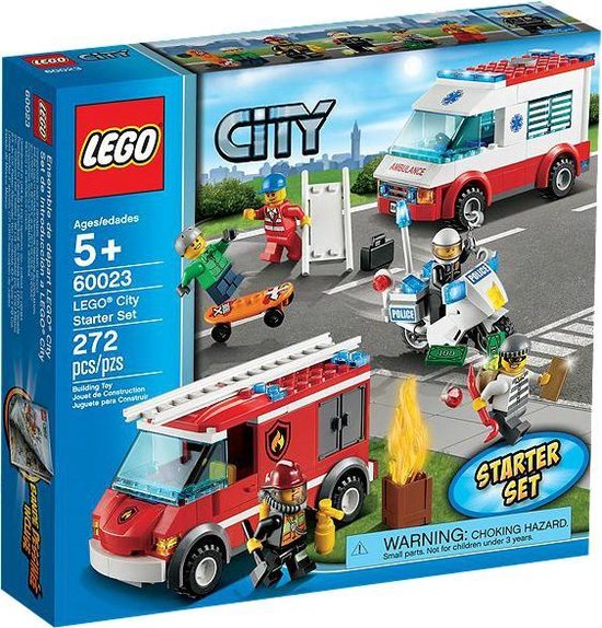 LEGO City 60371 Le QG des véhicules d'urgence