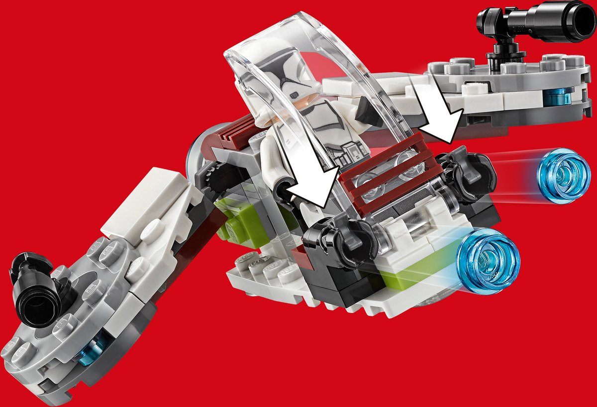 LEGO Star Wars Jedi en Clone Troopers Battle Pack - 75206 — afbeelding 6