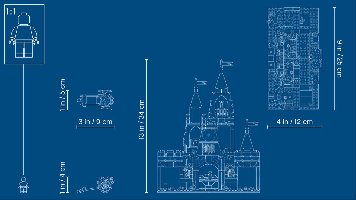 LEGO Disney Princess Assepoesters droomkasteel 41154 — afbeelding 9